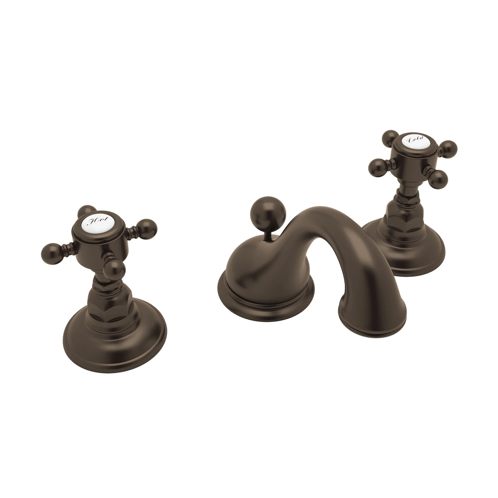 ROHL A1408 Viaggio® Widespread Lavatory Faucet With Low Spout - Image 17