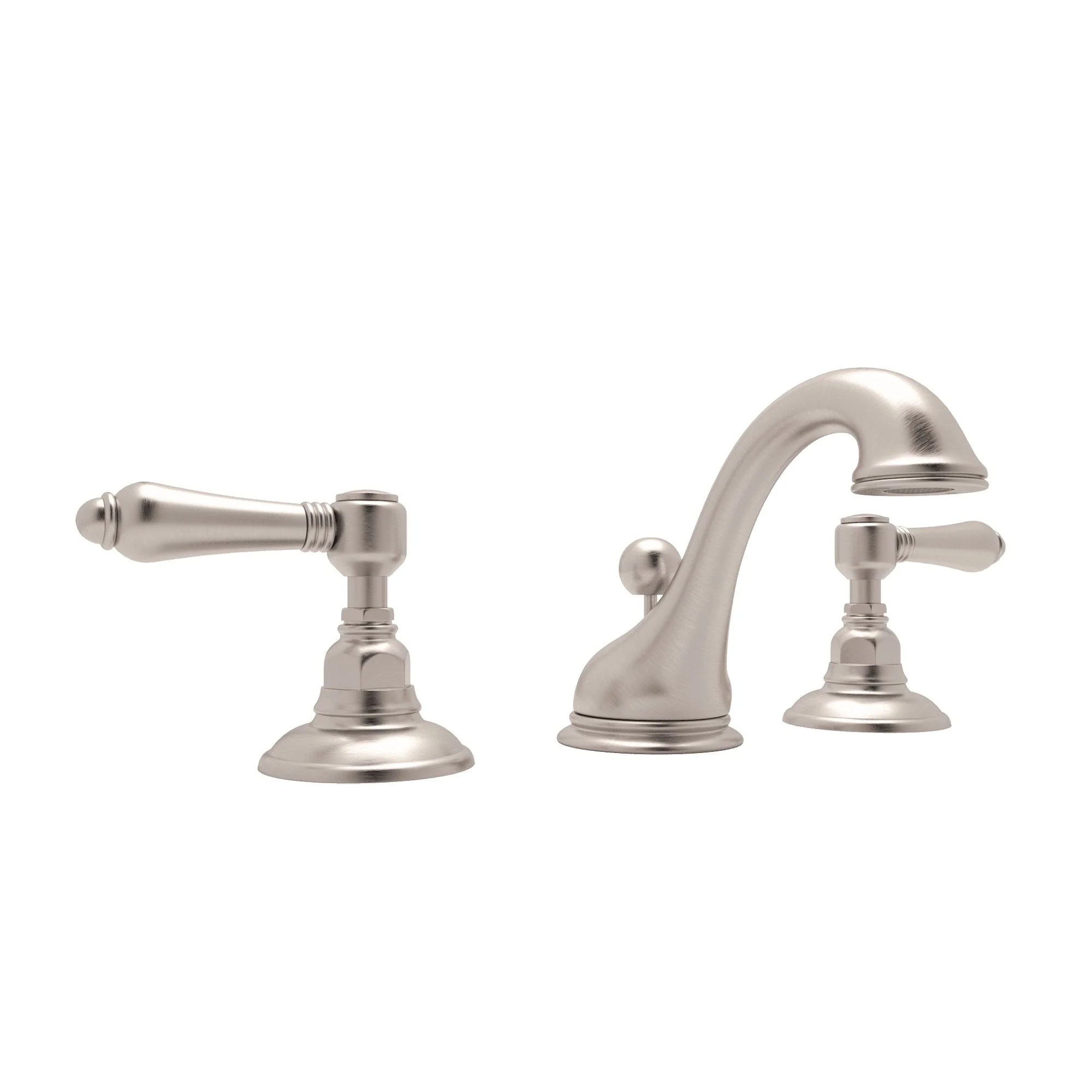 ROHL A1408 Viaggio® Widespread Lavatory Faucet With Low Spout - Image 4