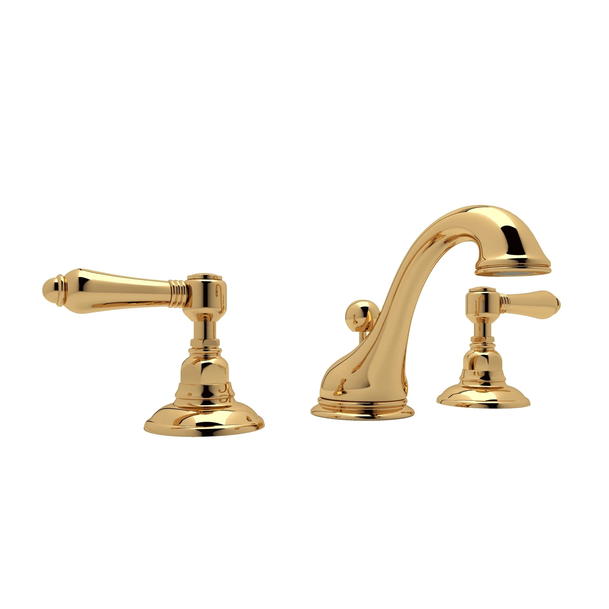 ROHL A1408 Viaggio® Widespread Lavatory Faucet With Low Spout - Image 6