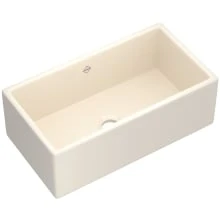 Shaws MS3318 33" Shaker Single Bowl Apron Front Fireclay Kitchen Sink - Image 4