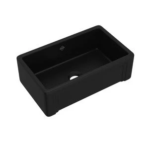 Shaws RC4018 40" Egerton Double Bowl Farmhouse Apron Front Fireclay Kitchen Sink - Image 2
