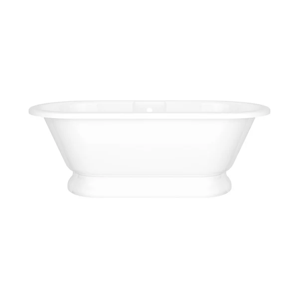 Victoria+Albert YOR York 69" x 32" Freestanding Soaking Bathtub With Pedestal Base And Void
